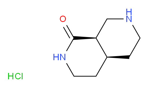 rac-(4aR,8aS)-decahydro-2,7-naphthyridin-1-one hydrochloride