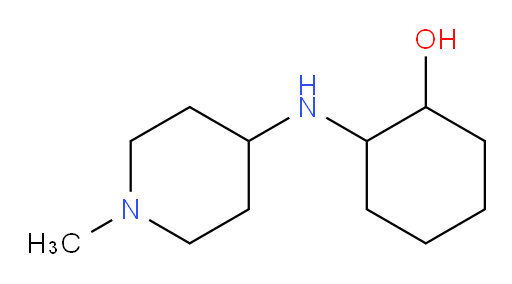 2-[(1-methylpiperidin-4-yl)amino]cyclohexan-1-ol