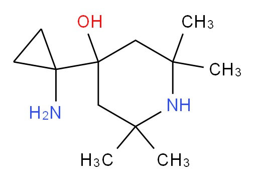 4-(1-aminocyclopropyl)-2,2,6,6-tetramethylpiperidin-4-ol