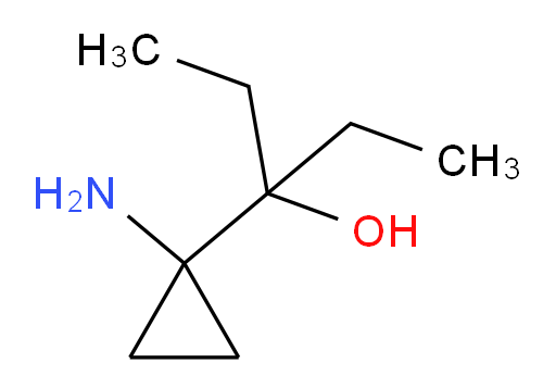 3-(1-aminocyclopropyl)pentan-3-ol