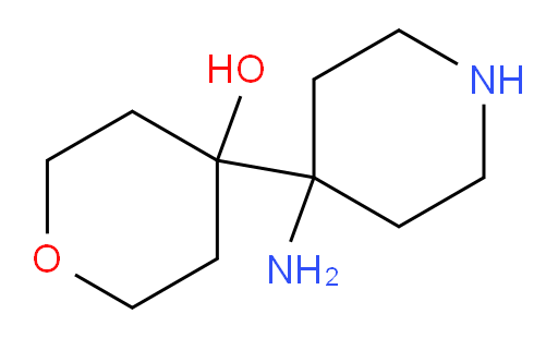 4-(4-aminopiperidin-4-yl)oxan-4-ol