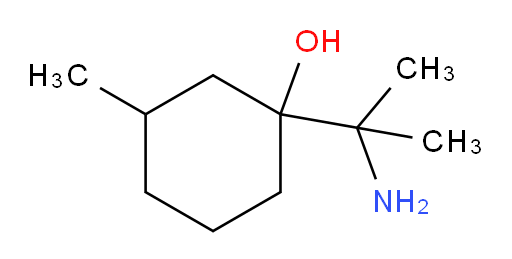 1-(2-aminopropan-2-yl)-3-methylcyclohexan-1-ol