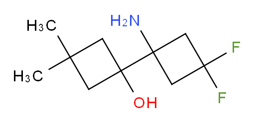 1-(1-amino-3,3-difluorocyclobutyl)-3,3-dimethylcyclobutan-1-ol