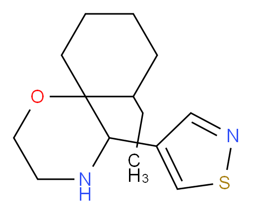 7-ethyl-5-(1,2-thiazol-4-yl)-1-oxa-4-azaspiro[5.5]undecane