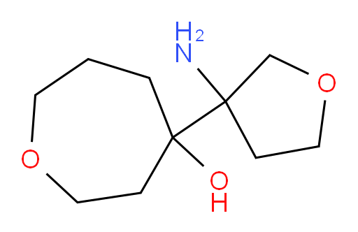 4-(3-aminooxolan-3-yl)oxepan-4-ol