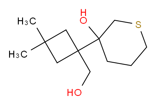 3-[1-(hydroxymethyl)-3,3-dimethylcyclobutyl]thian-3-ol