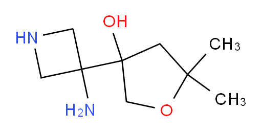 3-(3-aminoazetidin-3-yl)-5,5-dimethyloxolan-3-ol