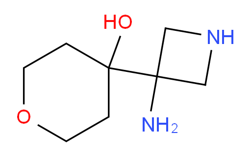4-(3-aminoazetidin-3-yl)oxan-4-ol