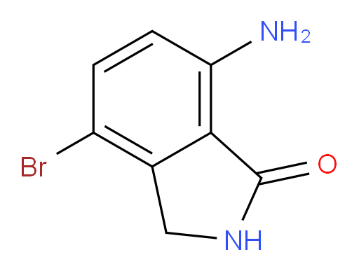 7-amino-4-bromo-2,3-dihydro-1H-isoindol-1-one
