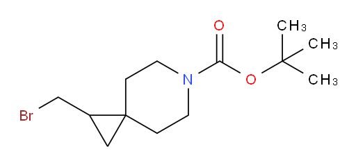 tert-butyl 1-(bromomethyl)-6-azaspiro[2.5]octane-6-carboxylate