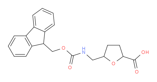 5-[({[(9H-fluoren-9-yl)methoxy]carbonyl}amino)methyl]oxolane-2-carboxylic acid