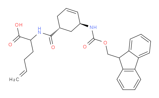 rac-2-{[(1R,5S)-5-({[(9H-fluoren-9-yl)methoxy]carbonyl}amino)cyclohex-3-en-1-yl]formamido}hex-5-enoic acid