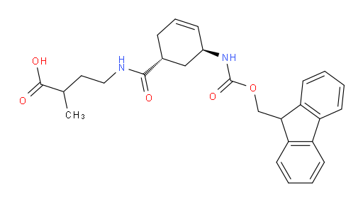 rac-4-{[(1R,5S)-5-({[(9H-fluoren-9-yl)methoxy]carbonyl}amino)cyclohex-3-en-1-yl]formamido}-2-methylbutanoic acid