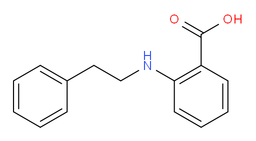 2-[(2-phenylethyl)amino]benzoic acid