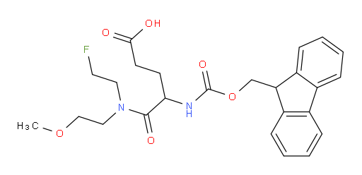 4-({[(9H-fluoren-9-yl)methoxy]carbonyl}amino)-4-[(2-fluoroethyl)(2-methoxyethyl)carbamoyl]butanoic acid