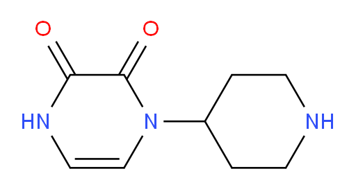 1-(piperidin-4-yl)-1,2,3,4-tetrahydropyrazine-2,3-dione