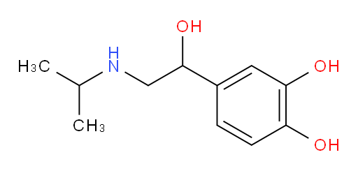 4-{1-hydroxy-2-[(propan-2-yl)amino]ethyl}benzene-1,2-diol