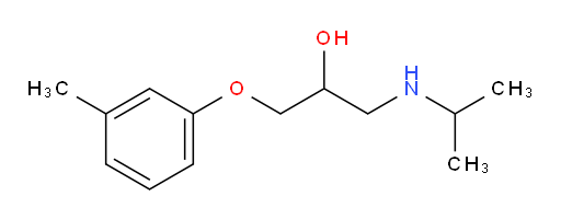 1-(3-methylphenoxy)-3-[(propan-2-yl)amino]propan-2-ol