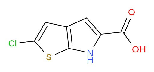 2-chloro-6H-thieno[2,3-b]pyrrole-5-carboxylic acid