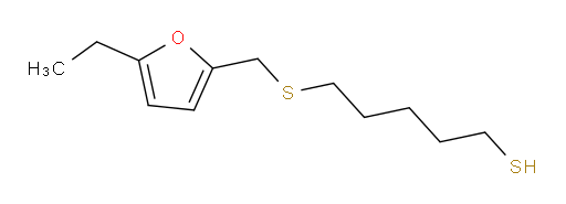 5-{[(5-ethylfuran-2-yl)methyl]sulfanyl}pentane-1-thiol
