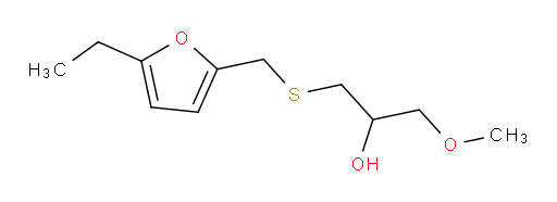 1-{[(5-ethylfuran-2-yl)methyl]sulfanyl}-3-methoxypropan-2-ol