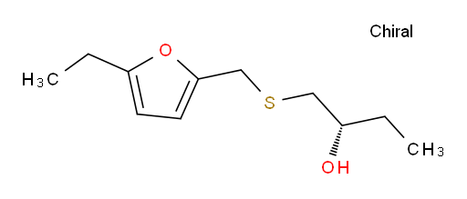 (2S)-1-{[(5-ethylfuran-2-yl)methyl]sulfanyl}butan-2-ol