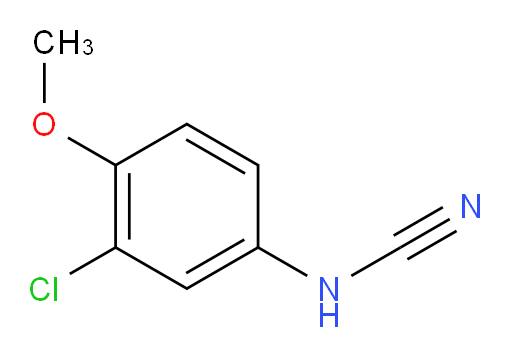 [(3-chloro-4-methoxyphenyl)amino]formonitrile