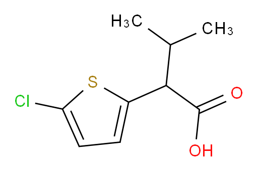 2-(5-chlorothiophen-2-yl)-3-methylbutanoic acid