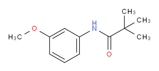 N-(3-methoxyphenyl)-2,2-dimethylpropanamide