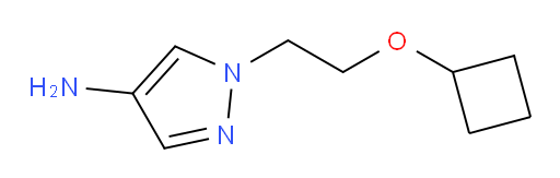 1-(2-cyclobutoxyethyl)-1H-pyrazol-4-amine