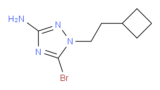5-bromo-1-(2-cyclobutylethyl)-1H-1,2,4-triazol-3-amine
