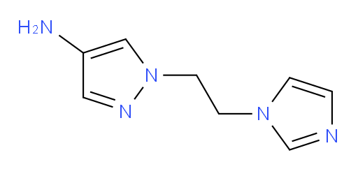 1-[2-(1H-imidazol-1-yl)ethyl]-1H-pyrazol-4-amine