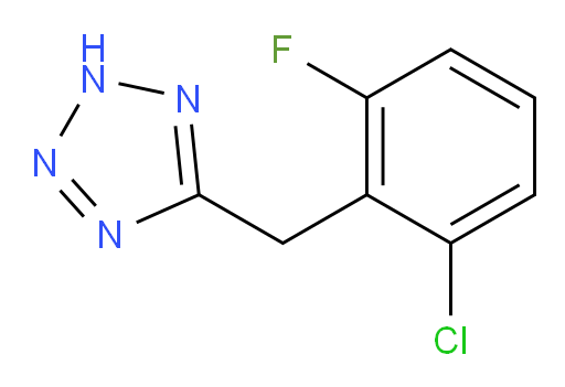 5-[(2-chloro-6-fluorophenyl)methyl]-2H-1,2,3,4-tetrazole