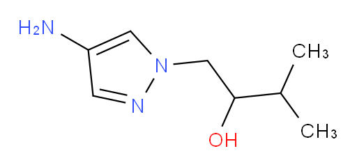1-(4-amino-1H-pyrazol-1-yl)-3-methylbutan-2-ol