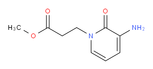 methyl 3-(3-amino-2-oxo-1,2-dihydropyridin-1-yl)propanoate