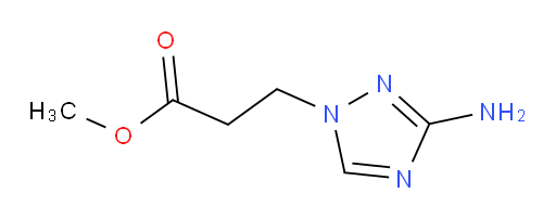 methyl 3-(3-amino-1H-1,2,4-triazol-1-yl)propanoate