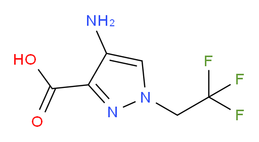 4-amino-1-(2,2,2-trifluoroethyl)-1H-pyrazole-3-carboxylic acid