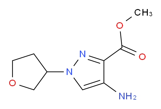 methyl 4-amino-1-(oxolan-3-yl)-1H-pyrazole-3-carboxylate