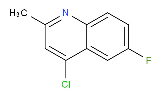 4-chloro-6-fluoro-2-methylquinoline