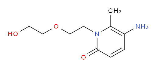 5-amino-1-[2-(2-hydroxyethoxy)ethyl]-6-methyl-1,2-dihydropyridin-2-one