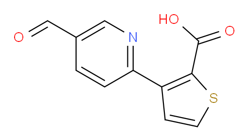 3-(5-formylpyridin-2-yl)thiophene-2-carboxylic acid