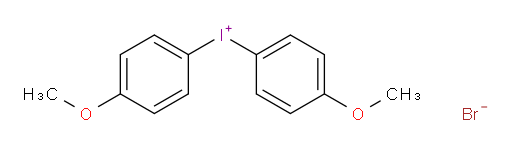 Einecs 242-899-4;Di(p-anisyl)iodonium Bromide;Bis(4-Methoxyphenyl)IodoniuM BroMide;bis(p-methoxyphenyl)iodonium bromide;IodoniuM,bis(4-Methoxyphenyl)-, broMide (1:1)