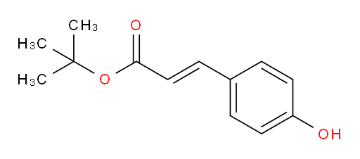 (E)-tert-butyl 3-(4-hydroxyphenyl)acrylate