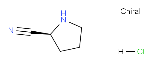 (S)-2-CYANOPYRROLIDINE HCL;(S)-2-PYRROLIDINONITRILEHCL;2-Cyanopyrrolidine hydrochloride;S-Pyrrolidine-2-carbonitrile HCl;(S)-2-Pyrrolidinecarbonitrile HCl;(S)-2-CYANO-PYRROLIDINE HYDROCHLORIDE;Pyrrolidine-2-carbonitrile hydrochloride;(S)-2-Pyrrolidinecarbonitrile Hydrochloride;(S)-PYRROLIDINE-2-CARBONITRILE HYDROCHLORIDE;2-Pyrrolidinecarbonitrile,hydrochloride (1:1), (2S)-