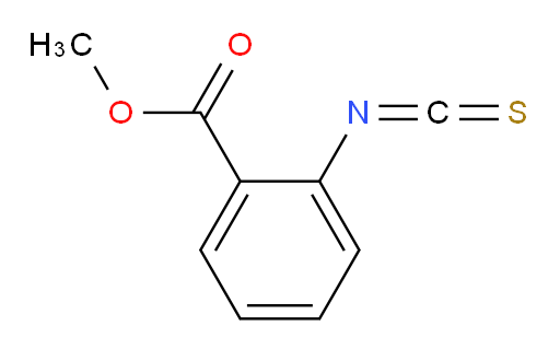 AKOS B022433;TIMTEC-BB SBB010050;METHYL 2-ISOTHIOCYANATOBENZOATE;2-CARBOMETHOXYPHENYL ISOTHIOCYANATE;Methyl 2-isothiocyanatobenzoate,98%;2-(metoxycarbonyl)phenylisothiocyanate;2-METHOXYCARBONYLPHENYL ISOTHIOCYANATE;2-ISOTHIOCYANATOBENZOIC ACID METHYL ESTER