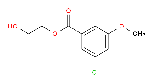 2-hydroxyethyl 3-chloro-5-methoxybenzoate