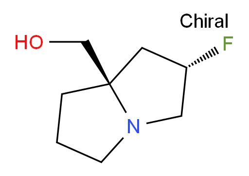 ((2S,7aR)-2-fluorohexahydro-1H-pyrrolizin-7a-yl)methanol