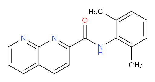 N-(2,6-dimethylphenyl)-1,8-naphthyridine-2-carboxamide