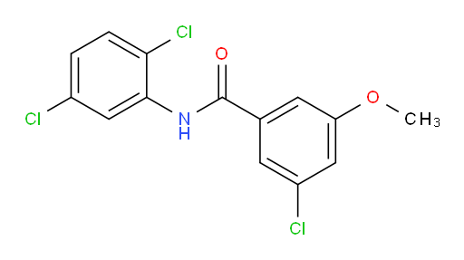 3-chloro-N-(2,5-dichlorophenyl)-5-methoxybenzamide