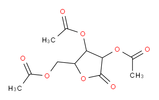 2-(acetoxymethyl)-5-oxotetrahydrofuran-3,4-diyl diacetate
